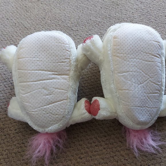 Unicorn Plush Slippers - Picture 2 of 6